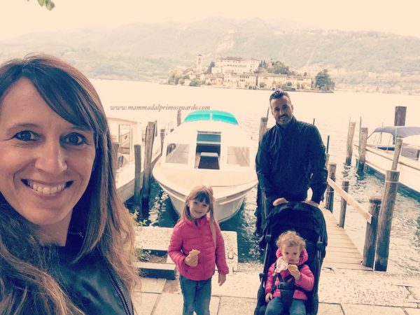 orta san giulio con bambini