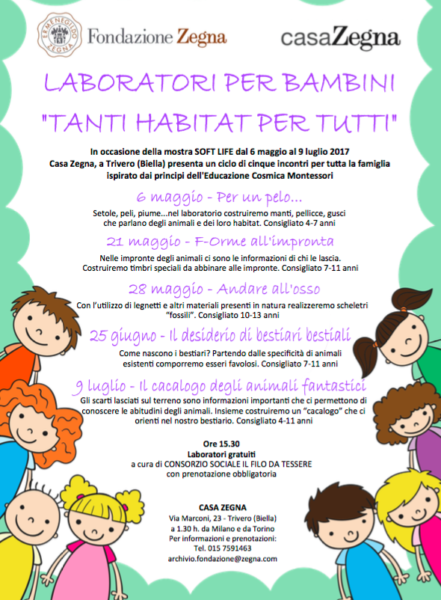 laboratori bambini Casa Zegna