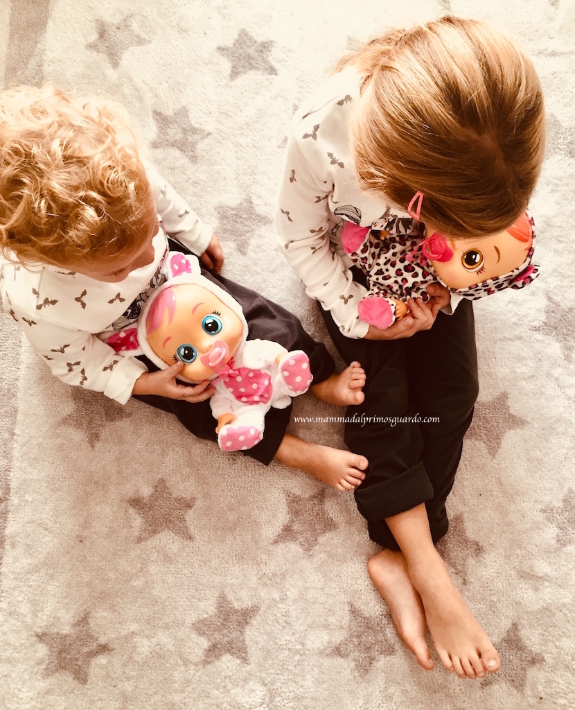 la bambole che piangono lacrime