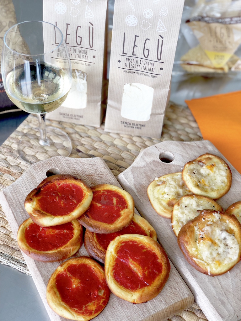 pizzette di legumi