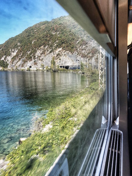 paesaggio viaggio treno