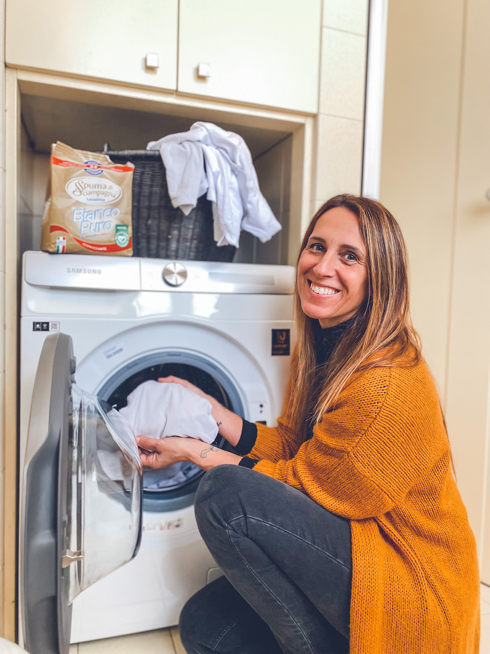 detersivo polvere sacchetto carta